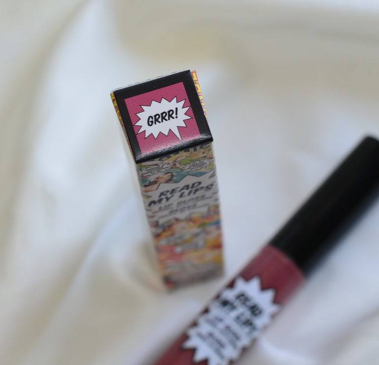Rysichka The balm Lip gloss Read my lips Grrr!