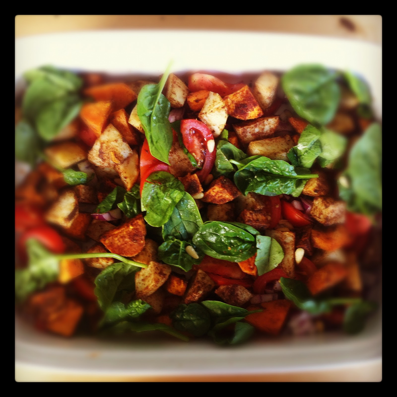 SOULFUL HEALTHY LIVING INDIAN INSPIRED POTATO SALAD with RAITA