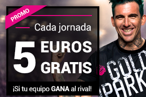 Goldenpark consigue Bonos GRATIS cada Jornada liga Goldenpark consigue Bonos GRATIS cada Jornada liga
