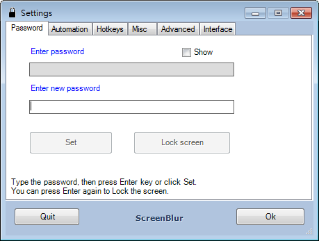 好用的電腦螢幕鎖定程式推薦：ScreenBlur Portable 免安裝版下載
