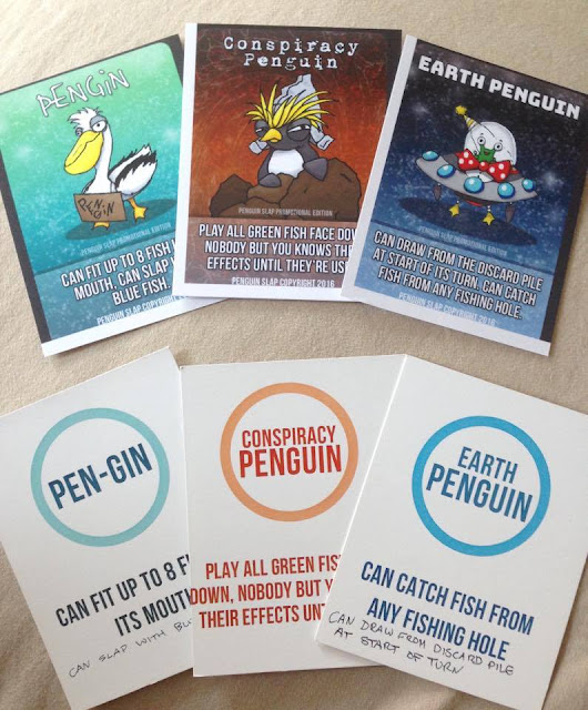 Penguin SLAP! card game penguin personas