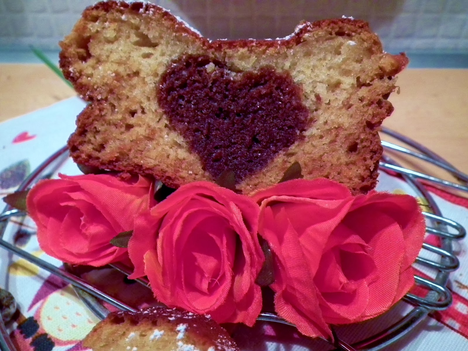 plumcake con cuore per s.valentino