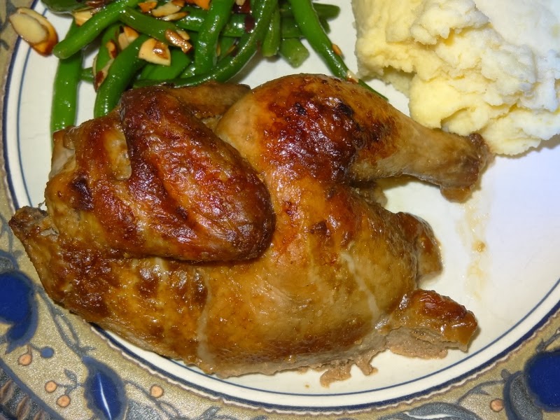Roasted Marinated Rock Cornish Hens