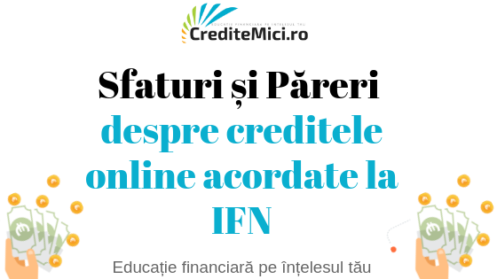 Credite ifn online in rate