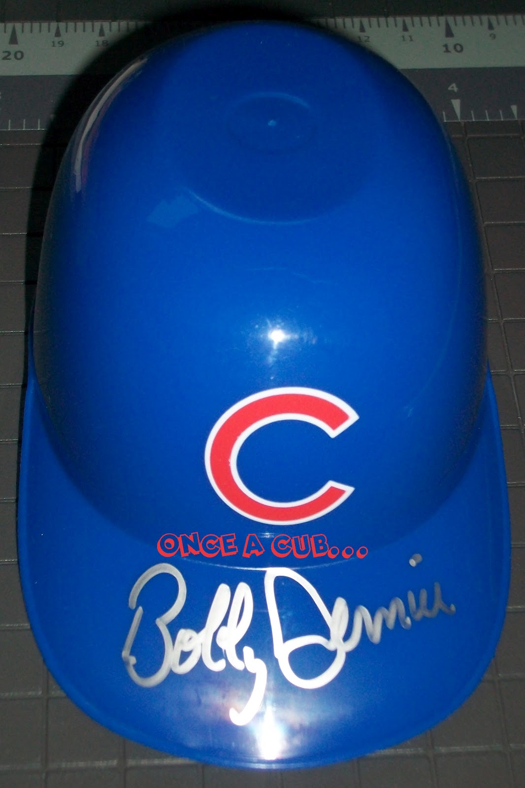 Once a Cub Signature Saturday Bob Dernier