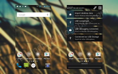 Tutorial Cara Membuat Statusbar Transparan dan Pulldown Background Transparan (Expanded)