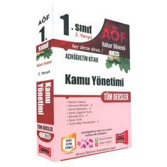 Yargı Açıköğretim 1.Sınıf Kamu Yönetimi Tüm Dersler Bahar Dönemi Açıköğretim Kitabı Kod:2012 Yargı Açıköğretim 1.Sınıf Kamu Yönetimi Tüm Dersler Bahar Dönemi Açıköğretim Kitabı Kod:2012