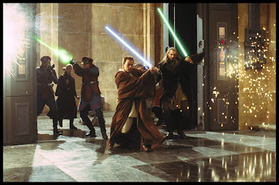 Star Wars Episode 1 Phantom Menace Liam Neeson Ewan Mcgregor Image 2