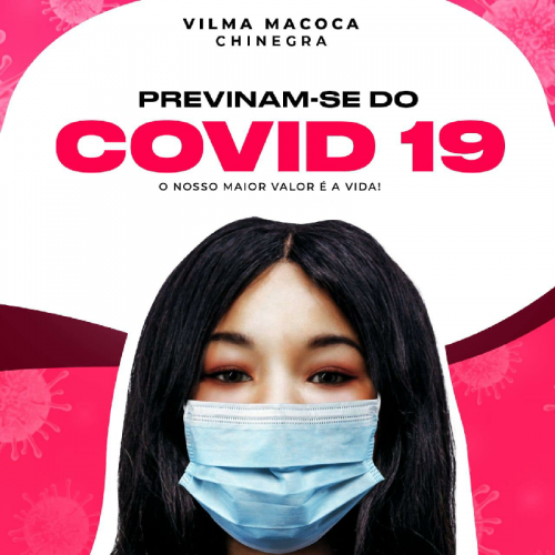 Já disponível o single de "Vilma Macoca Chinegra" intitulado "Previnam-se Do Covid-19" Aconselho-vos a baixarem e desfrutarem da boa música no estilo R&B. 