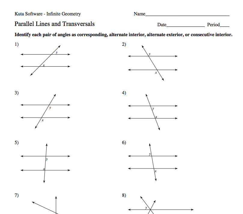 Everybody is a Genius: Angle Pairs