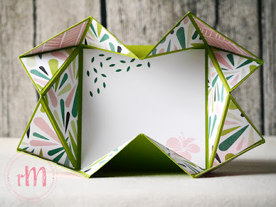 Stampin' Up! rosa Mädchen Kulmbach: Stamp Impressions Blog Hop: It's all about the cards - Fun folds – Napkin Fold Card mit Tropenflair Stampin' Up! rosa Mädchen Kulmbach: Stamp Impressions Blog Hop: It's all about the cards - Fun folds – Napkin Fold Card mit Tropenflair