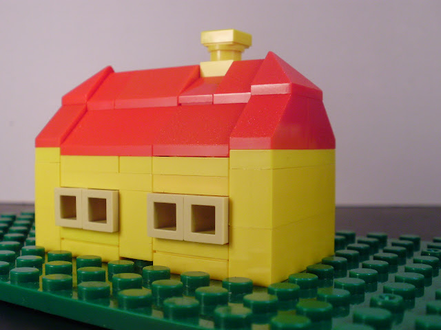 MOC LEGO pequena escola primária