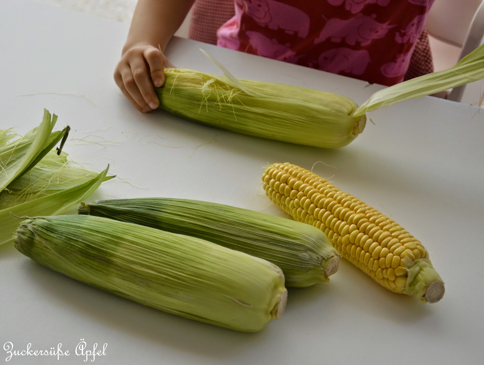 Ja der Mais, ja der Mais, ja der Mais ist da.... ♥ Zuckersüße Äpfel