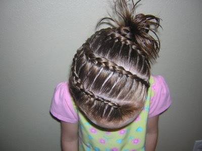 Wedding Updo Hairstyle Princess Hairstyles Little Girls