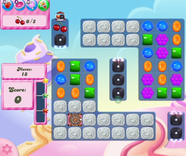 Candy Crush Saga level 2837 Candy Crush Saga level 2837