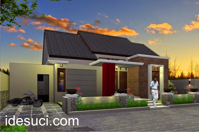 Desain Rumah Minimalis 1 Lantai Type 100 Gambar Foto