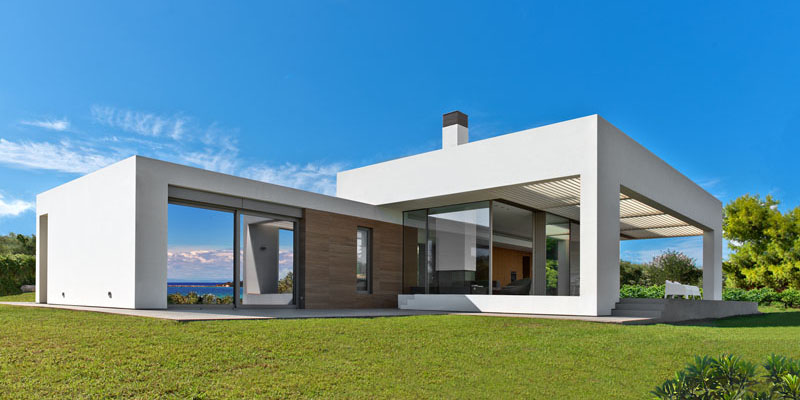 Modern house by Katerina Valsamaki