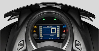 NEW - INVERTED LCD DIGITAL SPEEDOMETER Dengan inverted LCD digital speedometer baru yang lebih stylish, modern, dan informatif bagi pengendara yang dilengkapi dengan 'Multi Information Display' (MID) Harga Kredit Motor Yamaha Nmax Terbaru 2018