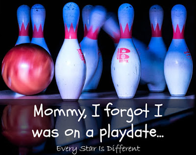 Mommy, I forgot I was on a playdate