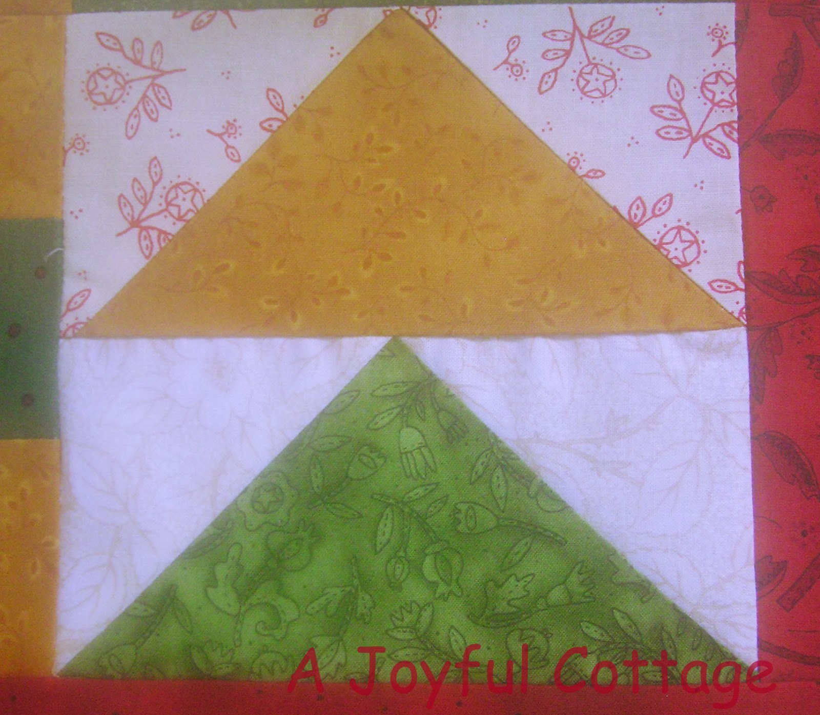 My First Quilt The Top is Finished A Joyful Cottage