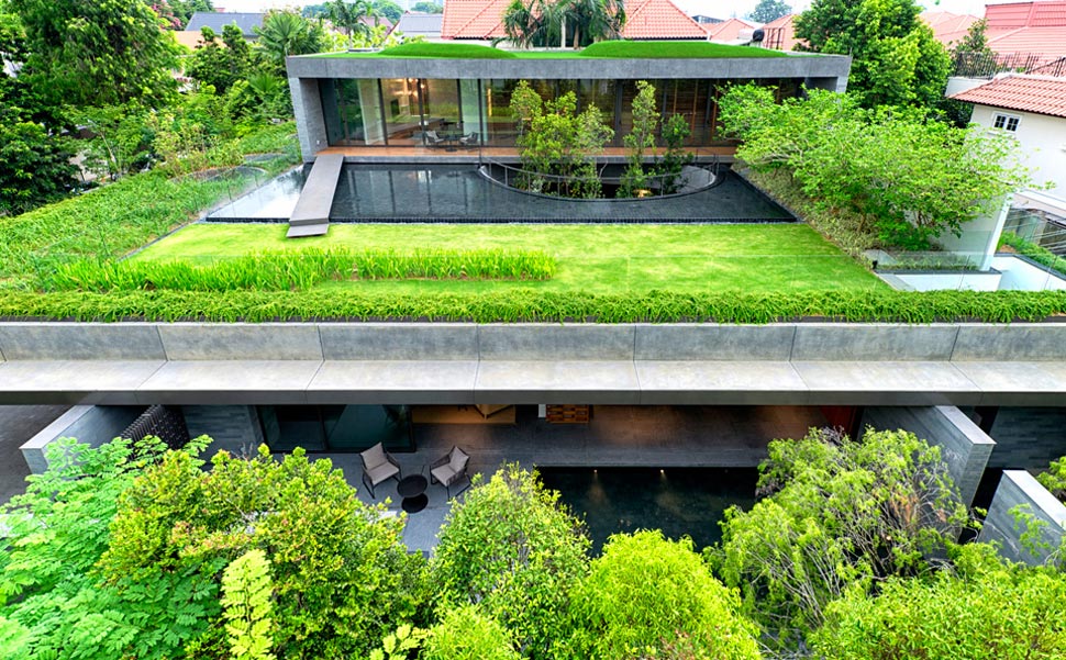 50 Desain Rooftop Garden Yang Asri Dan Elegan Rumahku Unik
