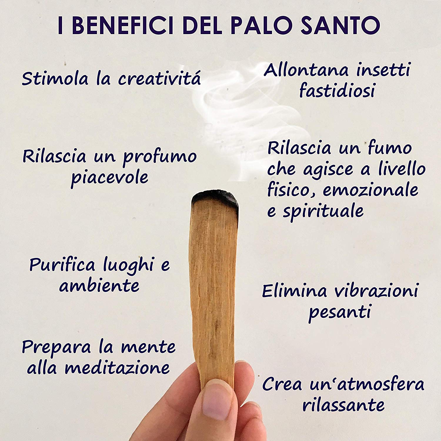 Il Palo Santo per purificare i cristalli