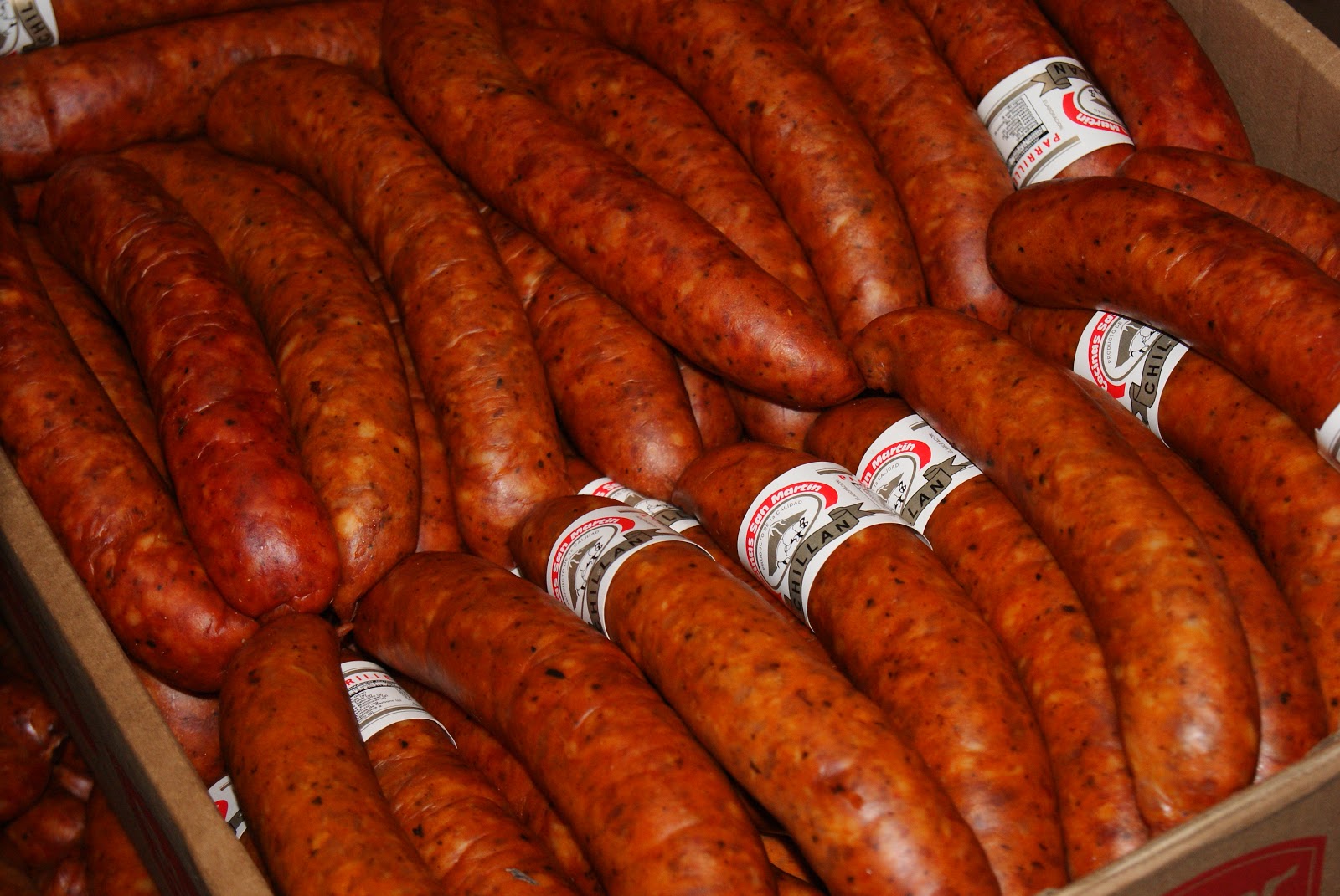 CECINAS SAN MARTIN: LONGANIZAS DE CHILLAN
