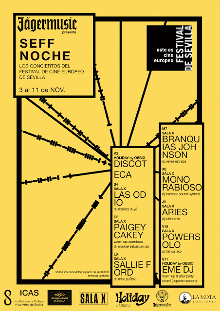 [Noticia] Vuelve SEFF Noche, conciertos festival cine europeo Sevilla