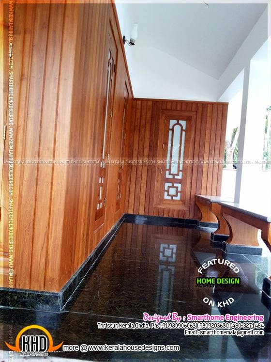 Wood paneling Kerala