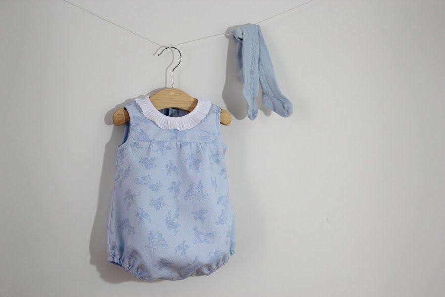 DIY Tutorial y patrones gratis: Pelele para bebé