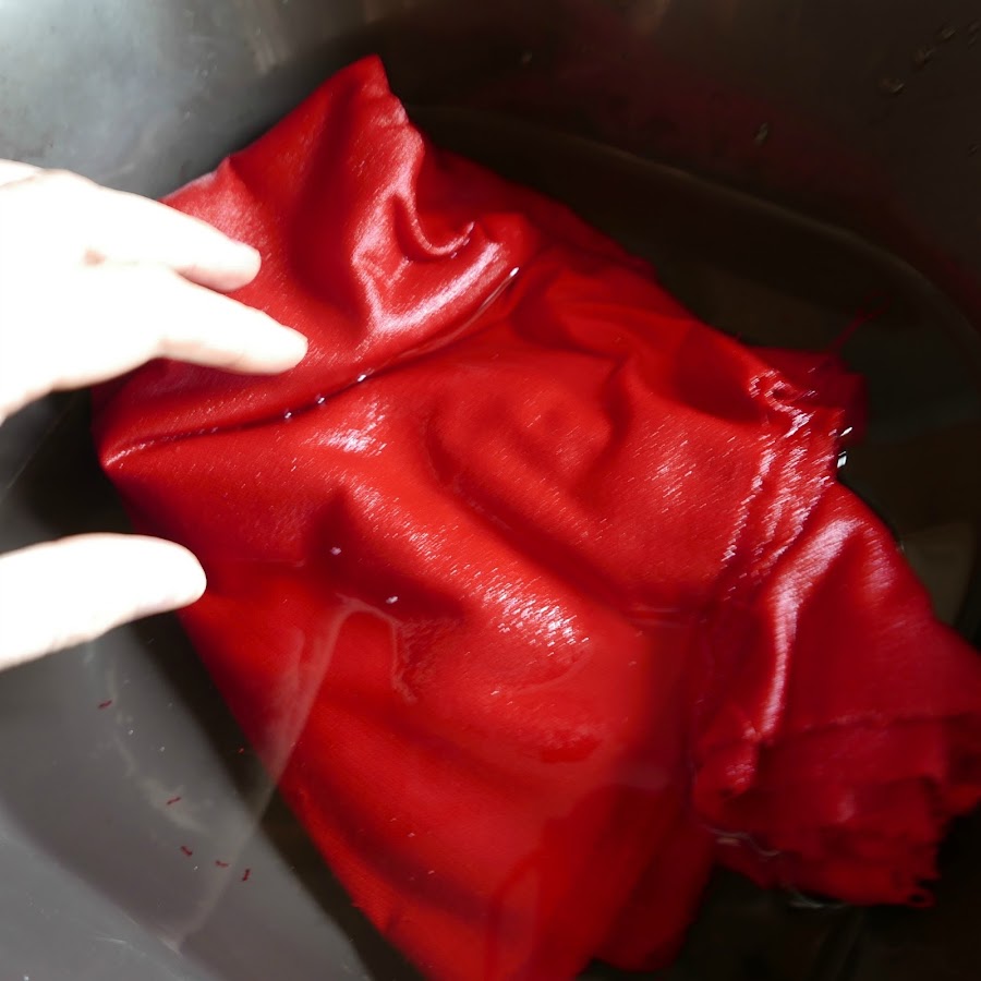 Tejido mojado costura