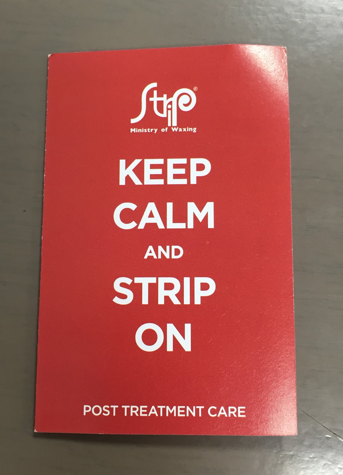 Brazilian Wax di Strip Senayan City