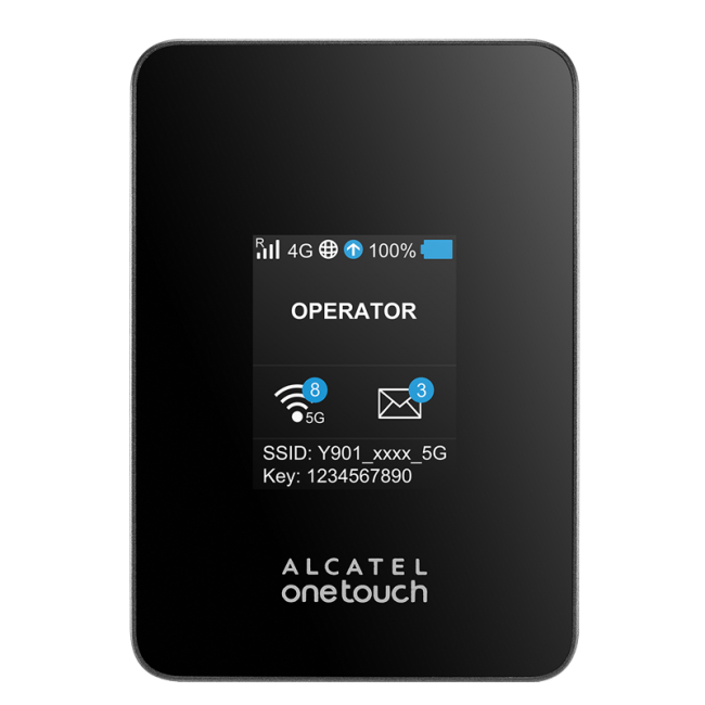 Mobile Broadband Modems Unlocking and setting up guide Alcatel Y901 4G+ Mobile Hotspot