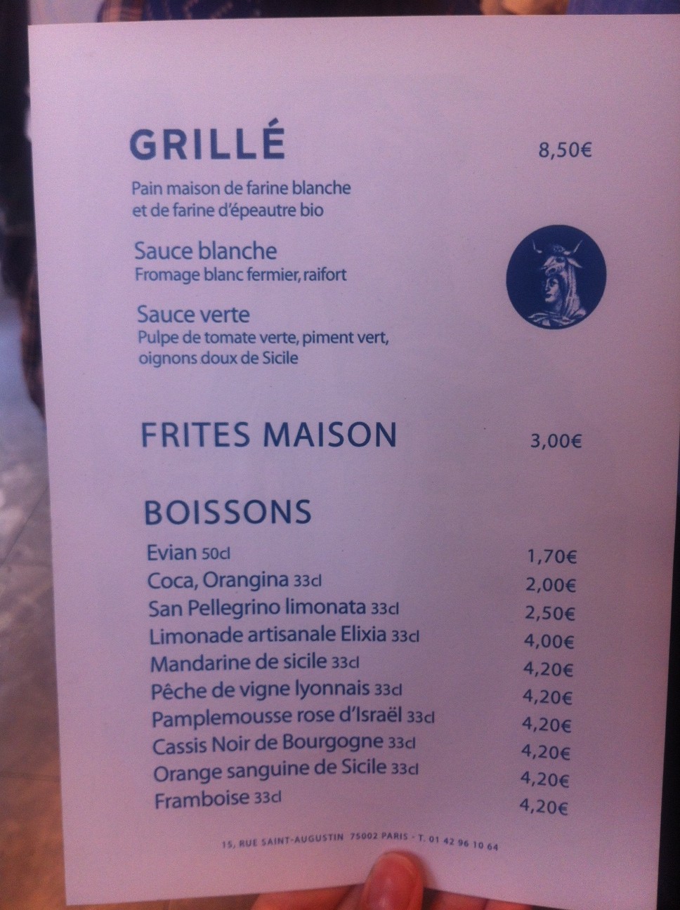 A Table Paris ! Grillé Paris 2