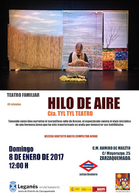 Programación de Navidad de Zarzaquemada, Leganés, diciembre 2016 y