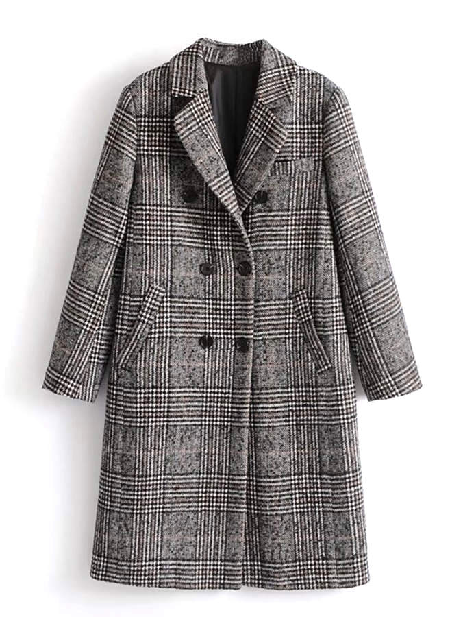 Fall trends: plaid coats - Cheryl Shops