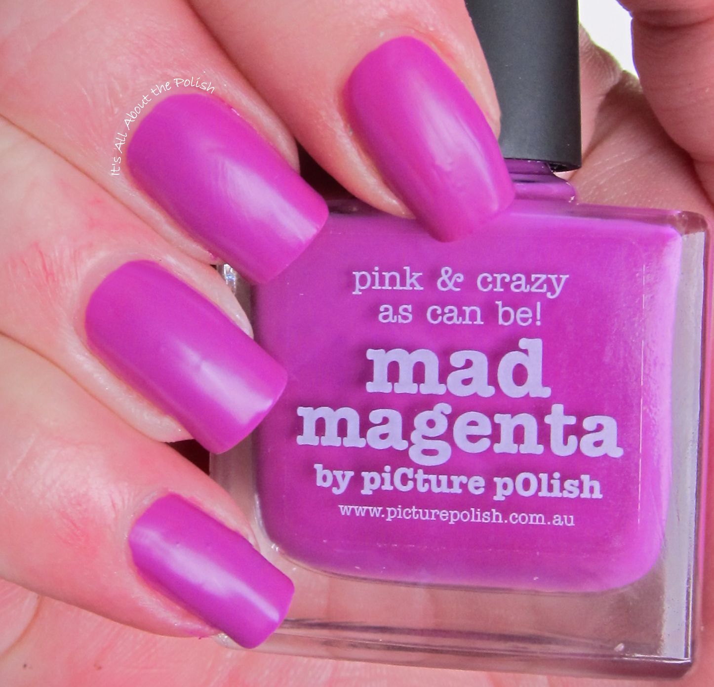It's all about the polish: piCture pOlish - Mad Magenta