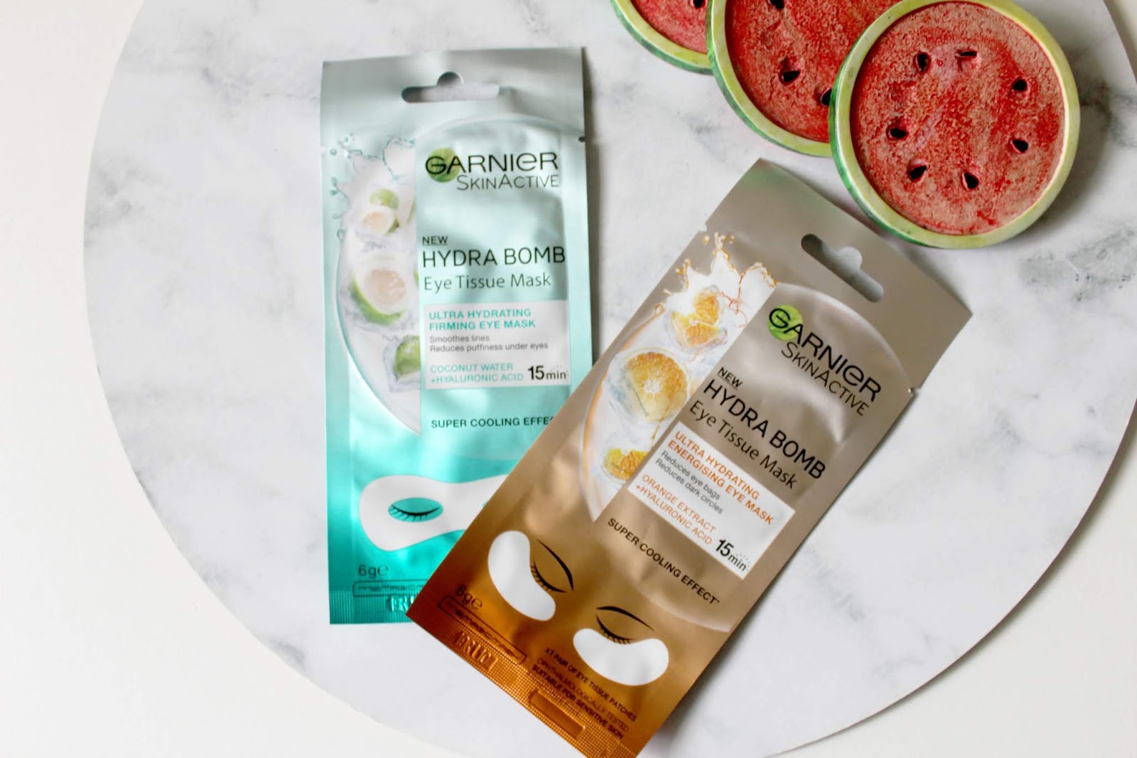 Review Garnier Hydra Bomb Eye Tissue Masks