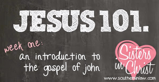 Jesus 101 - an Introduction to the Gospel of John - John Bible Study