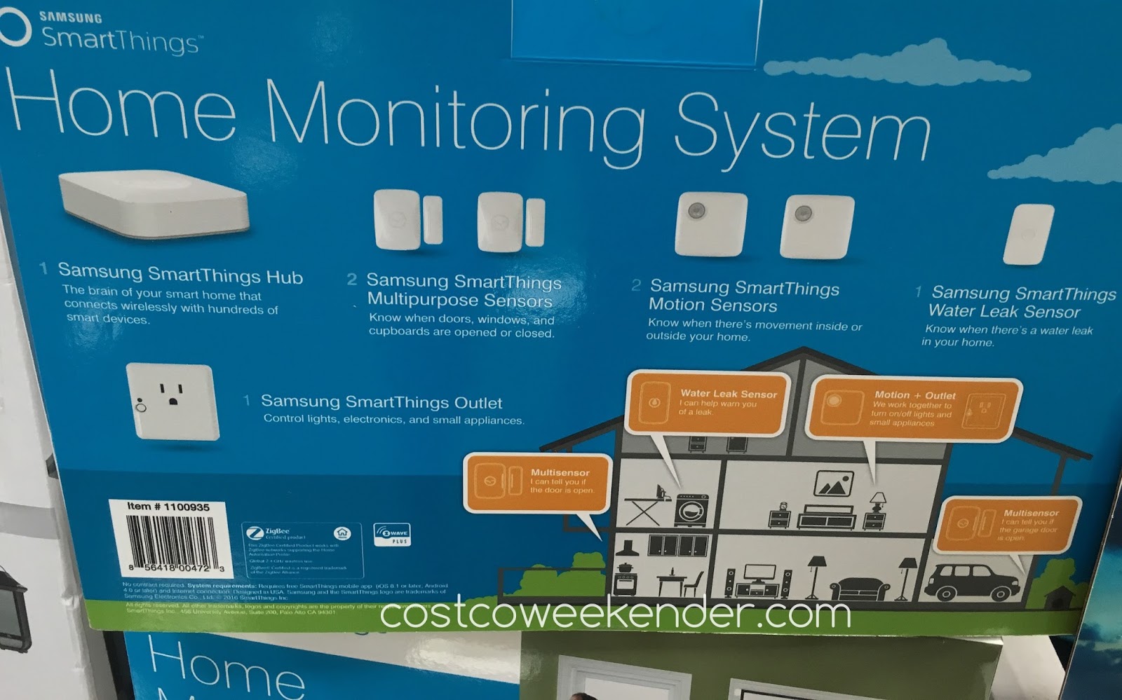 Samsung SmartThings Home Monitoring System Costco Weekender