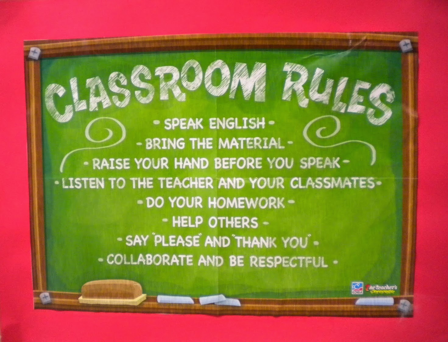  Classroom Rules