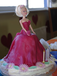 Tort lalka Barbie Tort lalka Barbie
