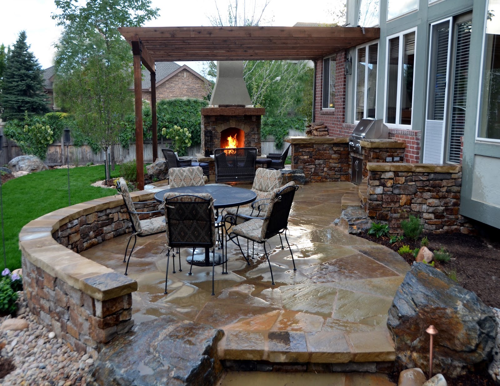 Maximize Comfort on Backyard Patio Ideas, Patio Ideas on a ... Maximize Comfort on Backyard Patio Ideas, Patio Ideas on a ... on Townhouse Patio Design Ideas id=64379