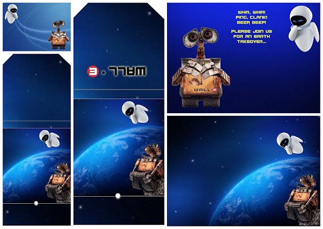 Mini Kit de Wall-E para Imprimir Gratis. Mini Kit de Wall-E para Imprimir Gratis.
