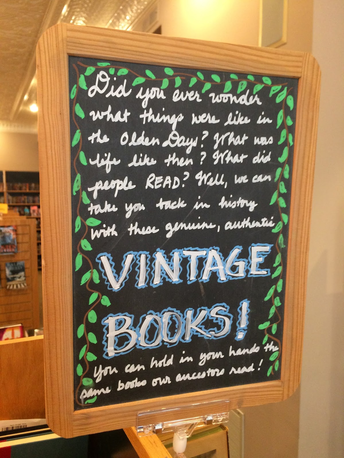 The Indie Bob Spot Main Street Books Lafayette, IN