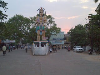 Hanuman Idol, Berhampur, Ramalingam Tank, Rama Lingam Tank