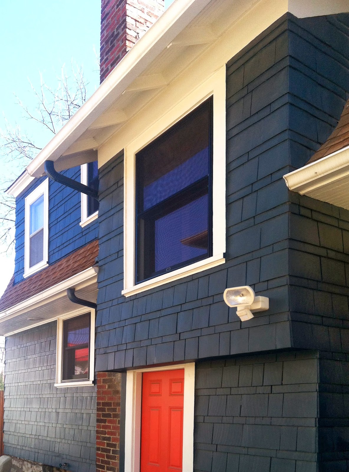 Before and After Kansas City New Pella Window + Wooden