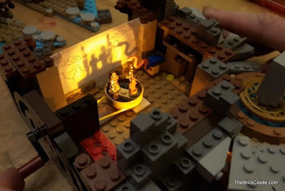 LEGO Ninjago Temple Of Airjitzu set 70751 shadow theatre