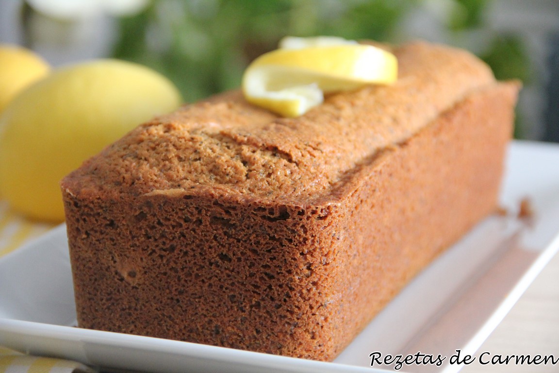 Pan De Limon Con Semillas De Amapola rezetas de carmen: Pan de limón con semillas de amapola #