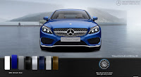 Màu ngoại thất Mercedes C300 Coupe 2018 Mercedes C300 Coupe 2018 màu Xanh Brilliant 896